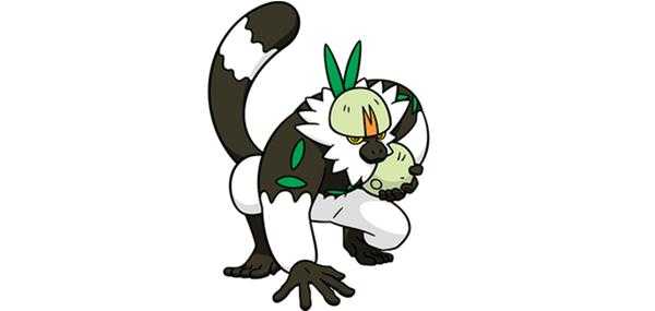 《宝可梦:剑/盾》投掷猴图鉴