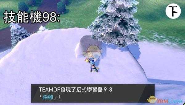 《宝可梦：剑/盾》招式学习器TM98跺脚位置分享