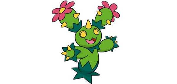 《宝可梦：剑/盾》沙铃仙人掌图鉴