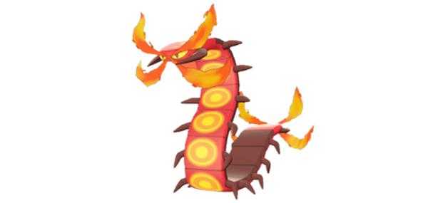 《宝可梦:剑/盾》焚焰蚣图鉴