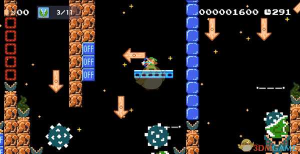 《超级马里奥制造2》林克练习关卡分享