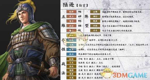 《三国志14》武将简易排名 六神武将分享
