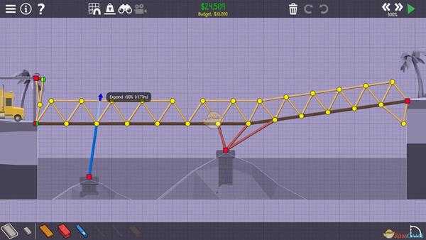《桥梁建筑师2》熔岩峡谷偷渡人员攻略