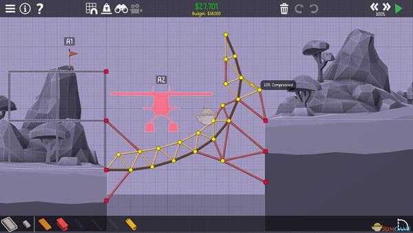 《桥梁建筑师2》安宁绿洲有空可钻攻略