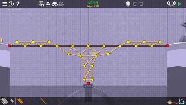 《桥梁建筑师2》血红冲沟大手大脚攻略