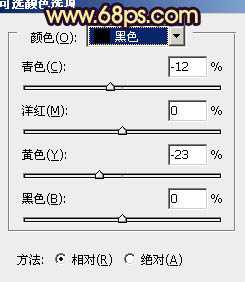 Photoshop将美女图片打造出纯美的暗蓝色效果