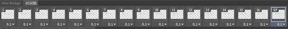 PS CS6使用视频时间轴制作流光字教程