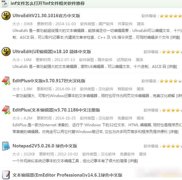 inf是什么文件格式？.inf文件怎么打开？