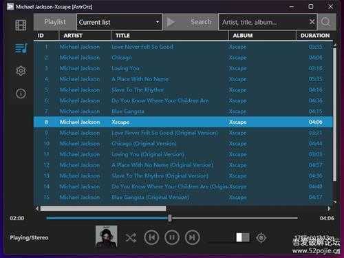 AstrOrz Player v2.3.8 极简风格,音乐、视频播放器(升级.NET8.0)【2024-3-10】
