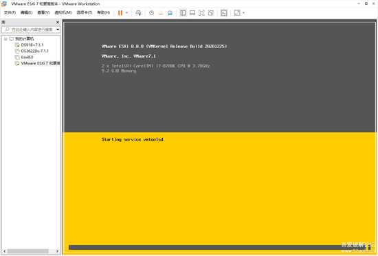 ESXi8.0 虚拟机安装黑群晖7.1.1(首发)