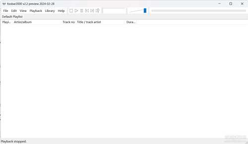 foobar2000 v2.2 preview